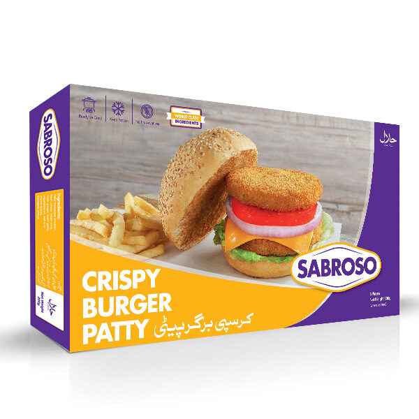 Sabroso Crispy Burger Patty 1000gm Danube